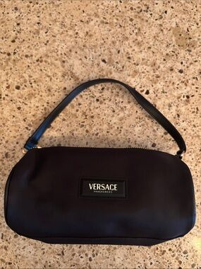 Versace Black Mini bag and/or makeup bag